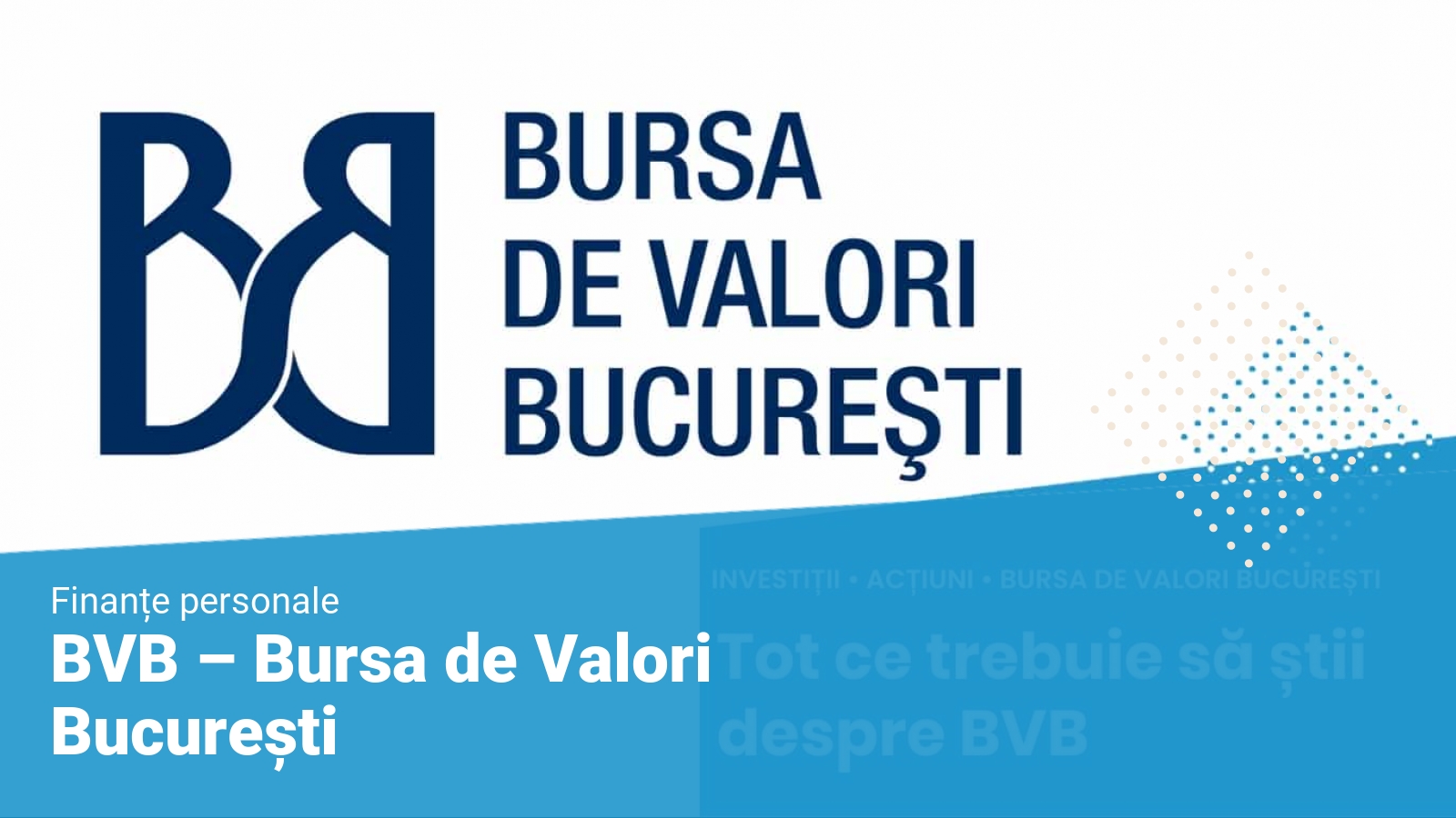 Bucharest Stock Exchange BVB financing through capital market