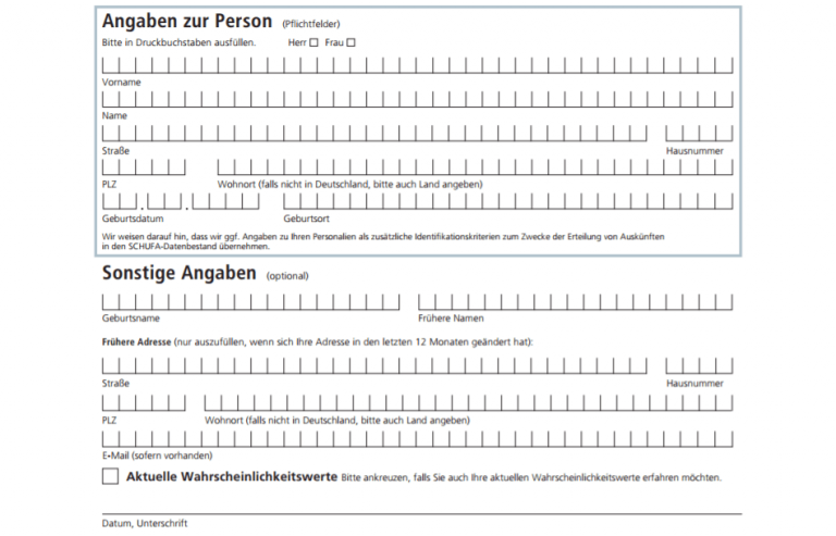 Schufa-Auskunft Kostenlos Online Beantragen – So Geht‘s