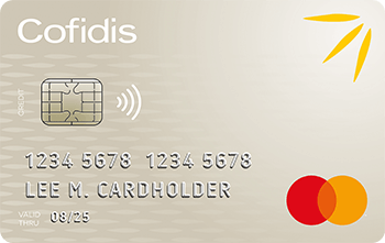Carte de crédit Mastercard Cofidis