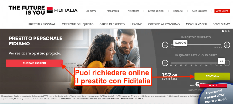 Fiditalia Recensione Con Pro E Contro