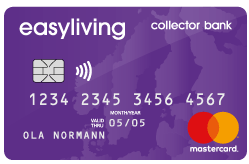 Collector Easyliving kreditkort