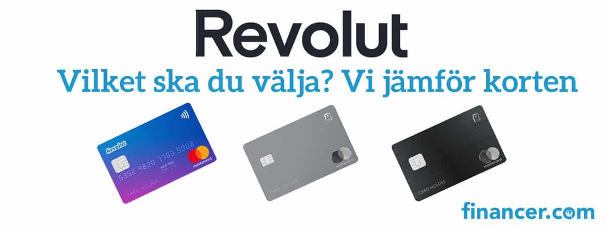 Revolut u2013 Vilket kort är bäst? Jämförelse 2021 av Financer.com