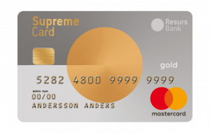 Supreme Card Gold 2019