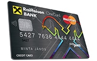 Raiffeisen OneCard Standard Hitelkártya