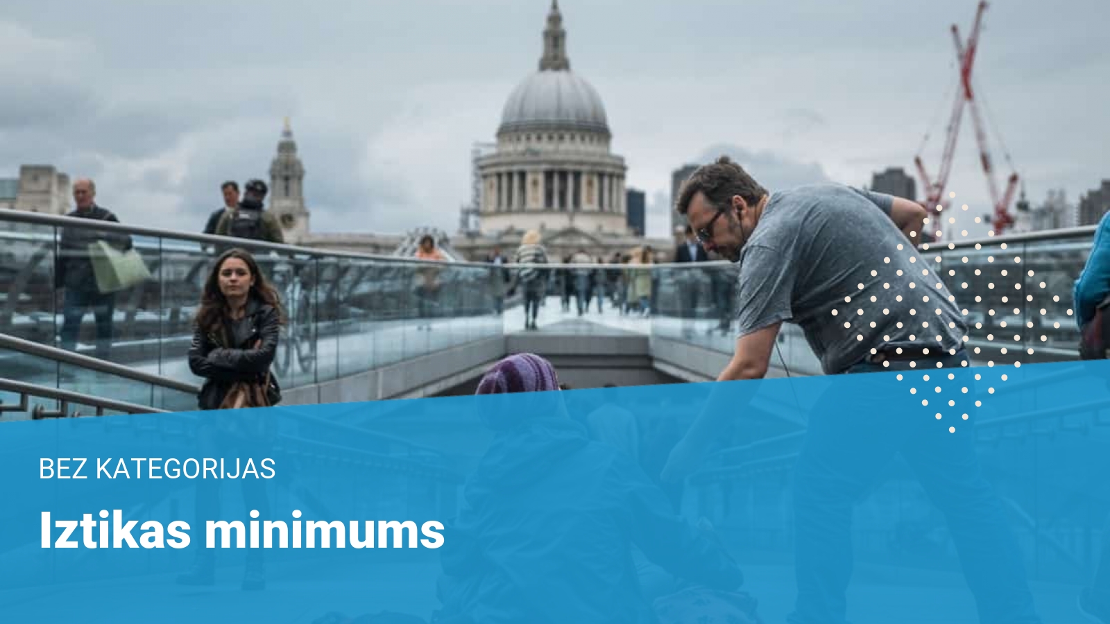 iztikas minimums