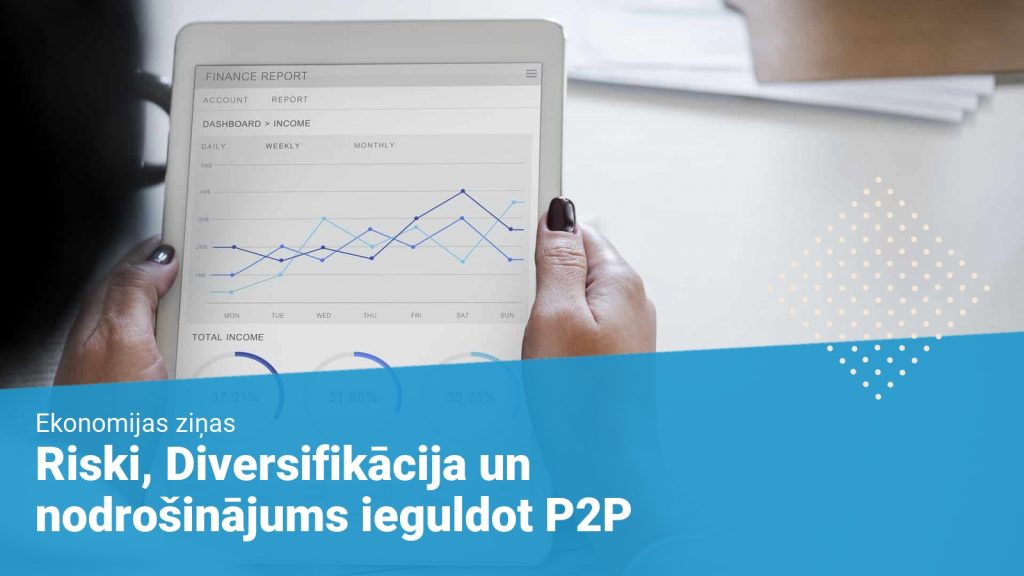 Riski, Diversifikācija un nodrošinājums ieguldot P2P