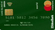 Ідея Банк Card Blanshe Green