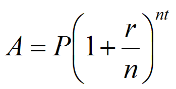 формула сложных процентов