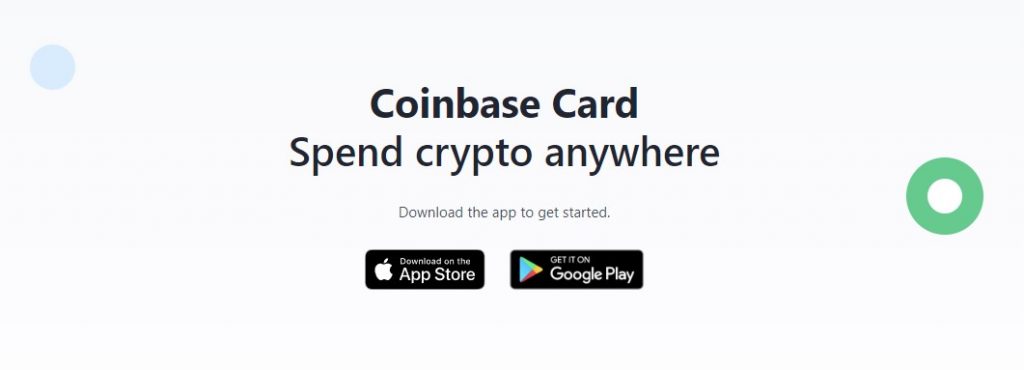 coinbase карта