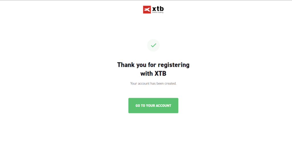 регистрация в XTB