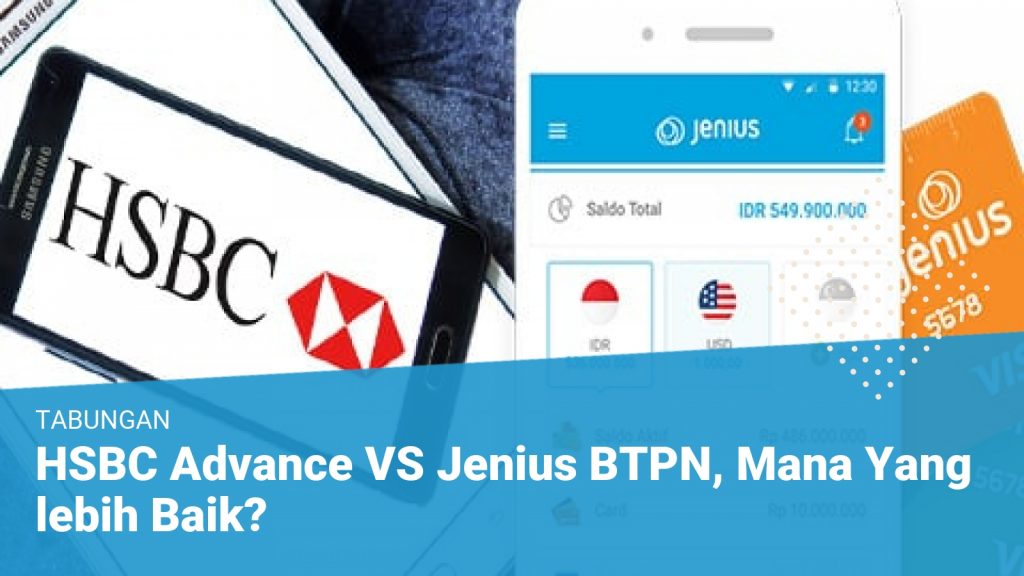 HSBC Advance VS Jenius BTPN