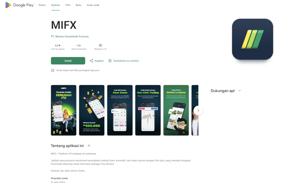Aplikasi MIFX
