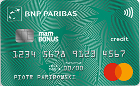 Karta Kredytowa BNP Mam Bonus Standard