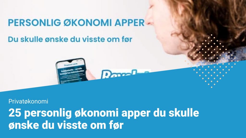 Personlig økonomi apper - financer.com