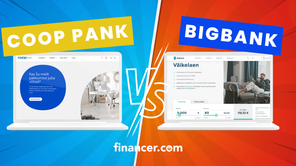 coop väikelaen vs bigbank väikelaen