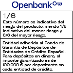 openbank logo nivel riesgo